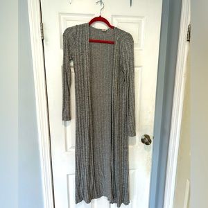 Emory Park/Stitch Fix grey duster cardigan